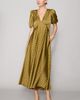 MELLODAY MELLODAY Polka Dot Satin Maxi Dress - 4