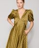 MELLODAY MELLODAY Polka Dot Satin Maxi Dress - 5