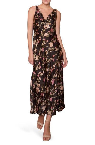 MELLODAY MELLODAY Print Satin Dress