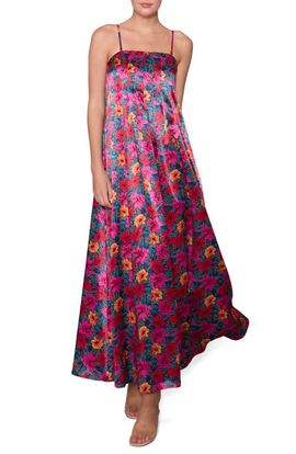 melloday green dress MELLODAY Mock Neck Chiffon Maxi Dress – VinNews Recommendations main image 1