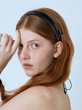 mellotory Side Ribbon Hairband_Black