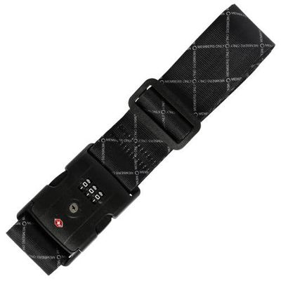 Members Only Members Only Adjustable Luggage Strap with Combination Lock