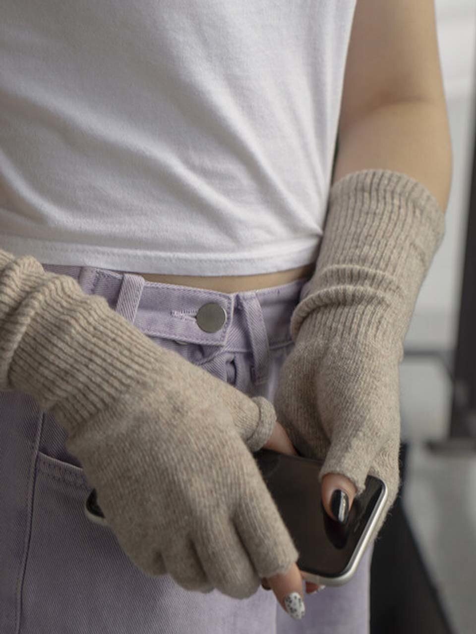 meminn Half Long Finger Gloves - 4 Colors