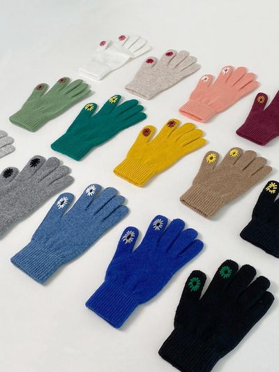 meminn Two Hole Touch Finger Gloves