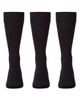 MeMoi MeMoi 3-Pack Flat Knit Dress Socks - 4