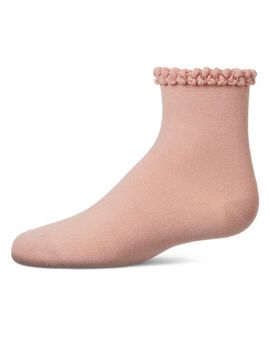 MeMoi MeMoi Bubble Stitch Welt Anklet Socks