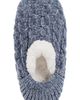 MeMoi MeMoi Cable Chenille Fleece Lined Slipper Socks - 3