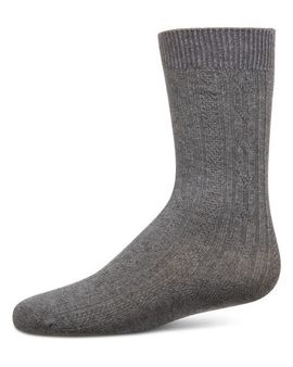 MeMoi MeMoi Cable Knit Knee High Socks