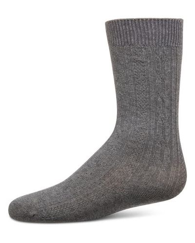MeMoi MeMoi Cable Knit Knee High Socks