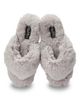 MeMoi MeMoi Fuzzy Plush Faux Fur Flip Flop Slipper - 2