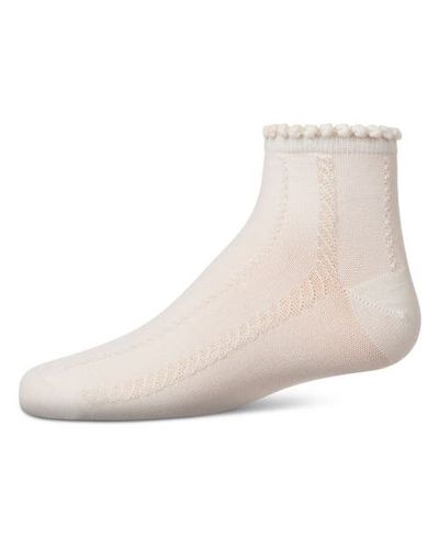 MeMoi MeMoi Kid's Rope Stitch Anklet Socks