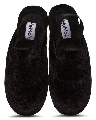 MeMoi MeMoi Kid's Velvet Sling Back Slippers