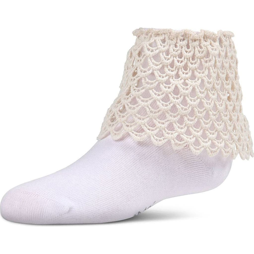 MeMoi MeMoi Lacy Loopsy Anklet Sock