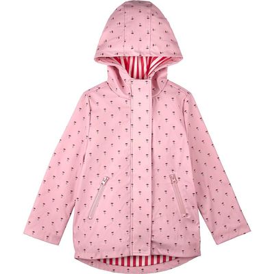 MeMoi MeMoi Lined Raincoat with Attached Storage Pouch