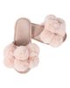 MeMoi MeMoi Luxe Faux Fur Pom Memory Foam Slipper - 4