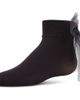 MeMoi MeMoi Microfiber Tulle Bow Anklet Socks - 1