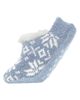 MeMoi MeMoi Nordic Pattern Fleece Lined Slipper Socks - 1