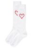 MeMoi MeMoi Puff Paint Heart Knee High Socks - 3