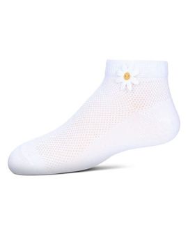 MeMoi MeMoi Welt Applique Anklet Socks