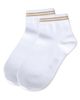 MeMoi MeMoi Zag Lurex Anklet Sock - 3