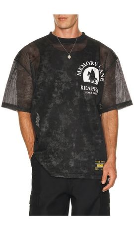 Memory Lane Memory Lane Camo Mesh Jersey Shirt