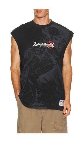 Memory Lane Memory Lane Techno Robot Sleeveless Tee