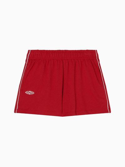 MENASOO Mesh Punching Shorts [Red]