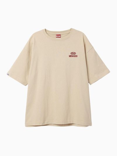 MENASOO Mns Hearttrack Graphic T-Shirt [Light Brown]