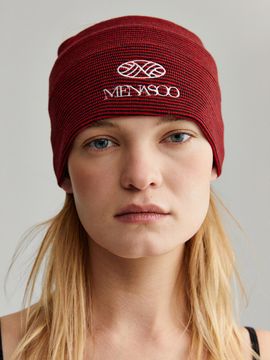 MENASOO PERFORMANCE HEADBAND RED / BLACK