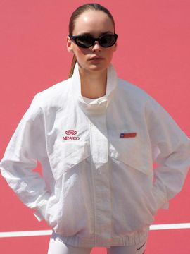 MENASOO Shinee Windbreaker_White