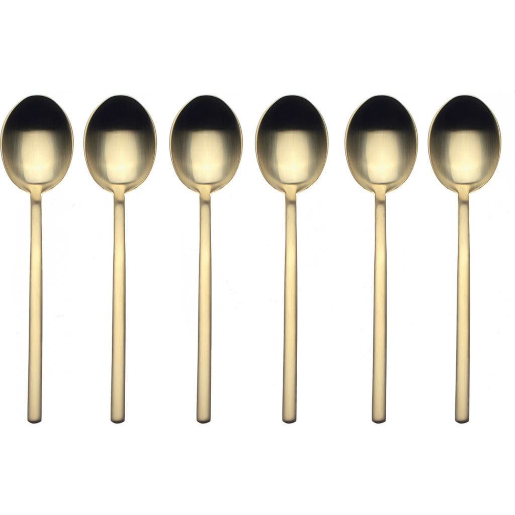 Mepra Mepra Due Ice 6-Piece Coffee Serving Spoon Set