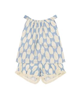 Mer St. Barth Mer St. Barth Girls' Colette Top And Short Set