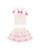 Mer St. Barth Mer St. Barth Girls' Louisa Top and Skirt Set - 1