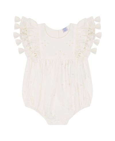 Mer St. Barth Mer St. Barth Unisex Anna Baby Romper