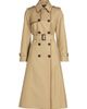 Mercer Collective Women's Faux Leather Trim Trench Coat - 1