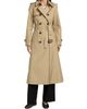 Mercer Collective Women's Faux Leather Trim Trench Coat - 3