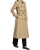 Mercer Collective Women's Faux Leather Trim Trench Coat - 4