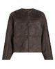 Mercer Collective Women's Heather Collarless Reversible Coat - 9