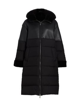 Mercer Collective Women's Kate Mixed-Media Puffer Coat