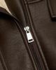 Mercer Collective Women's Sherpa & Faux-Leather Bomber Jacket - 7