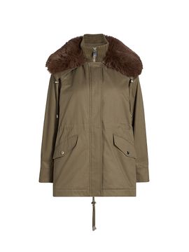Mercer Collective Women's Versatile 2-in-1 Faux Fur-Trim Hooded Parka