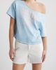 Merch Traffic Merch Traffic Nirvana Graphic Print Off the Shoulder Cotton T-Shirt - 1