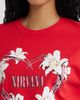 Merch Traffic Merch Traffic Nirvana Heart Shaped Cotton Graphic T-Shirt - 4