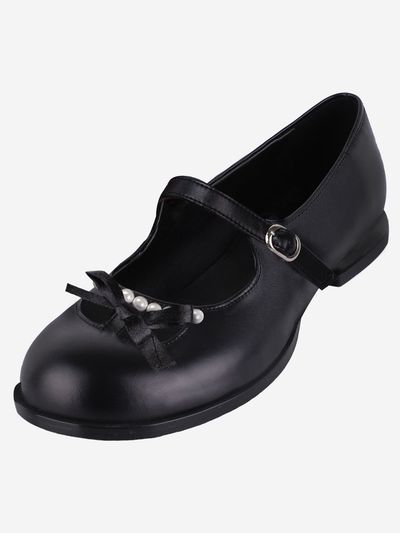MERCYCROWN Beaming Smile Maryjane _Black/Black