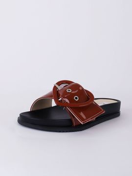 MERCYCROWN Heart Queen Slippers - Wine