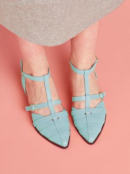 MERCYCROWN Macaron T-strap Sandal_Mint (1cm / 3cm)