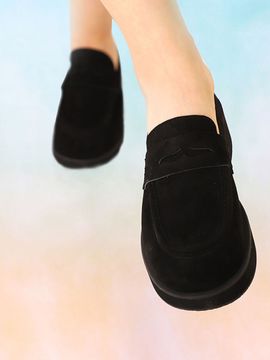 MERCYCROWN Mobydick Loafer 5cm - Black Suede