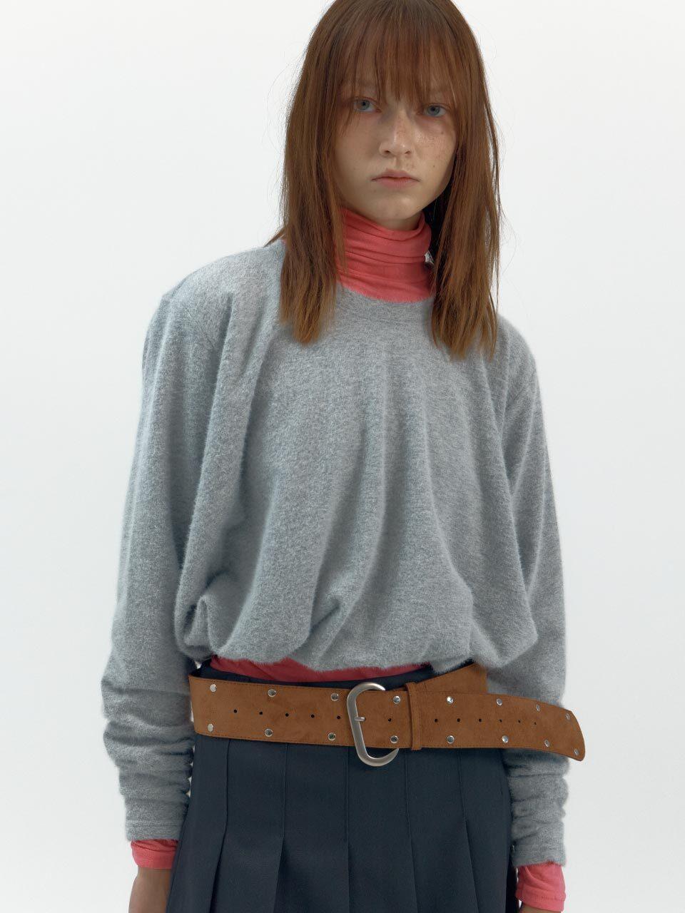 MERENS BALLOON KNIT TOP