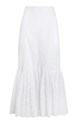 Merlette Merlette Adela Cotton Eyelet Skirt