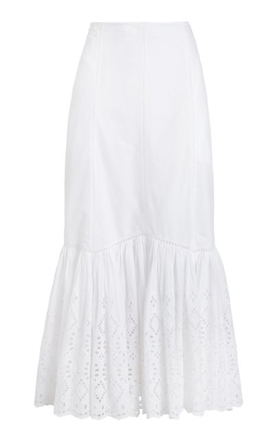 Merlette Merlette Adela Cotton Eyelet Skirt